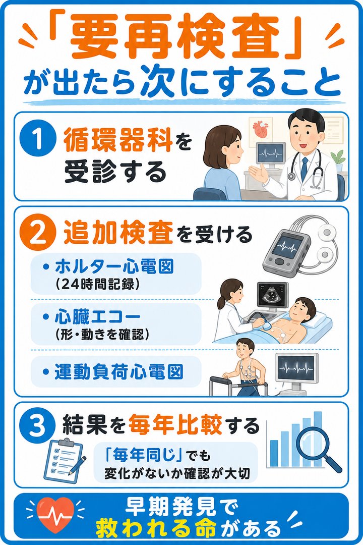「要再検査」が出たら次にすること