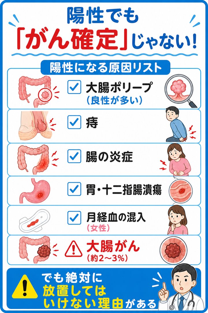 陽性でも「がん確定」じゃない!